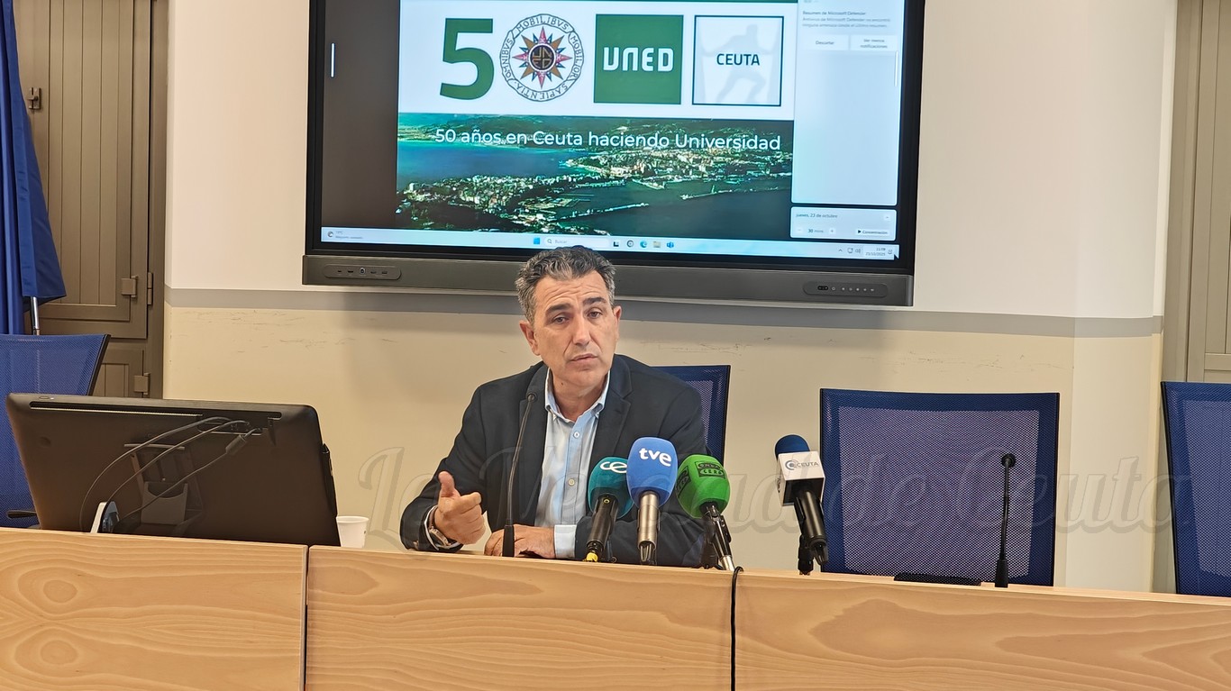 La UNED de Ceuta celebra su 50º aniversario con más de 400 alumnos matriculados y nuevas titulaciones dobles