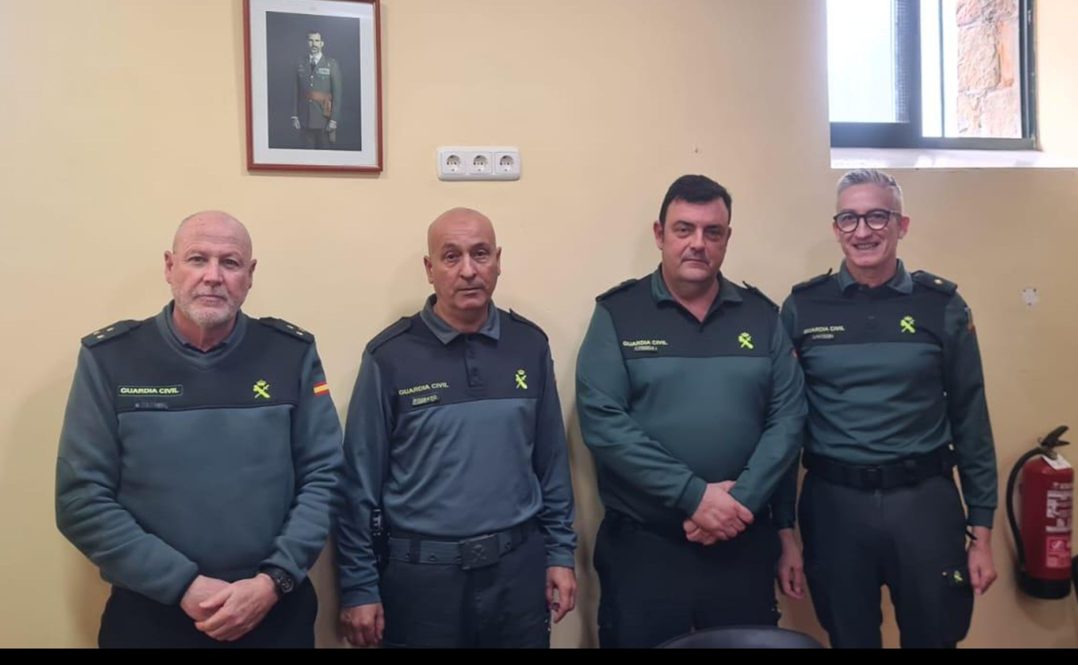 AUGC Ceuta se reúne con el teniente coronel de la Comandancia para abordar varios temas