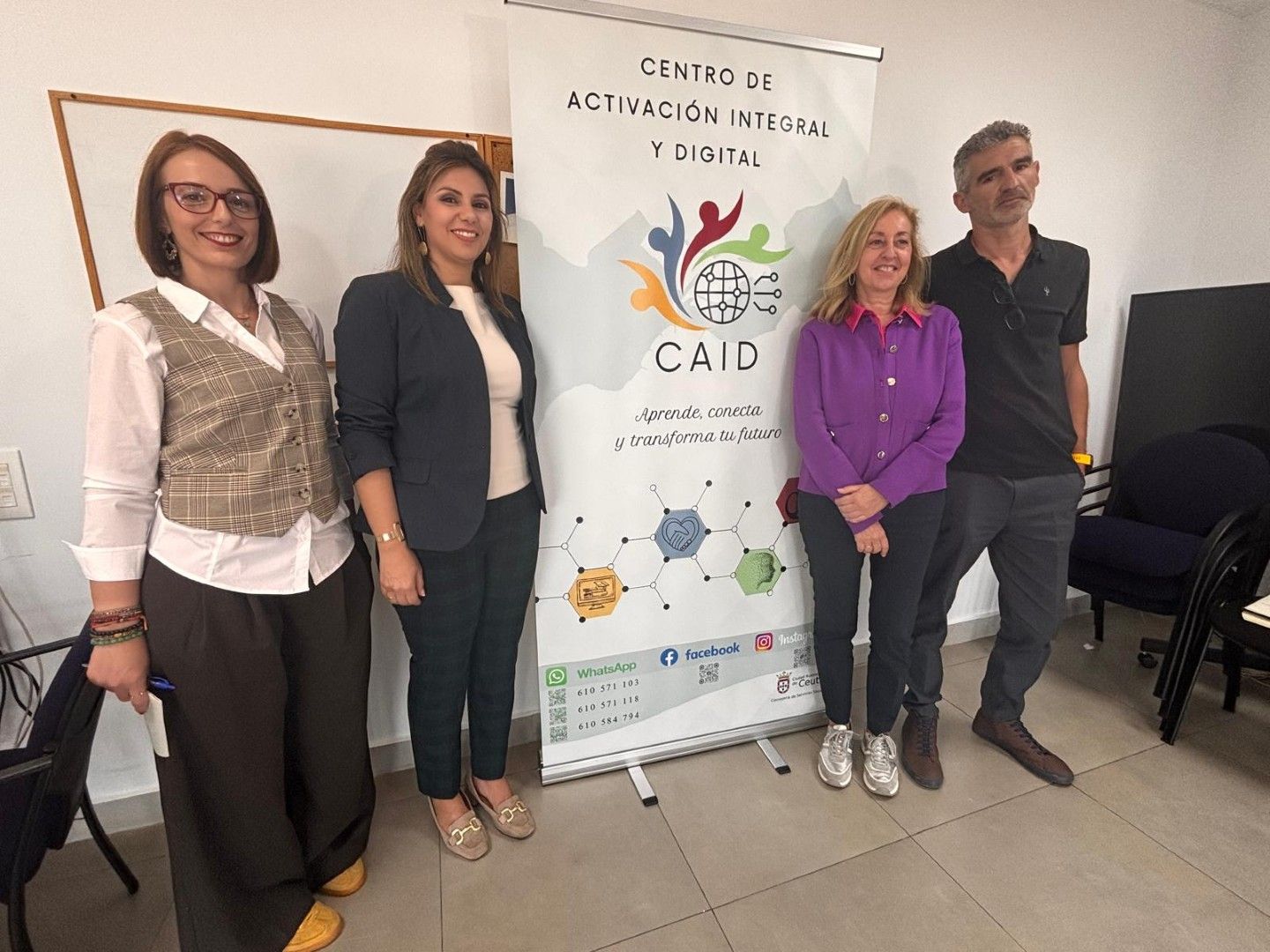 Ceuta pone en marcha un centro para reducir la brecha digital y promover la inclusión social y laboral de personas vulnerables
