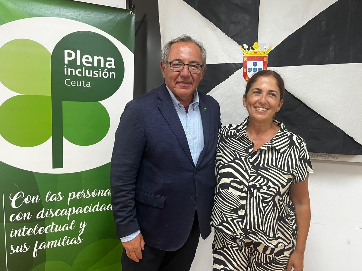 Plena inclusión Ceuta traslada a su dirección nacional las preocupaciones de las familias ante la situación de la ciudad