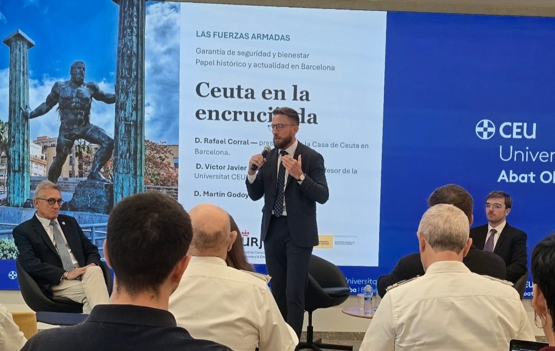 Ceuta, protagonista de las Jornadas de Defensa de la Universitat Abat Oliba CEU