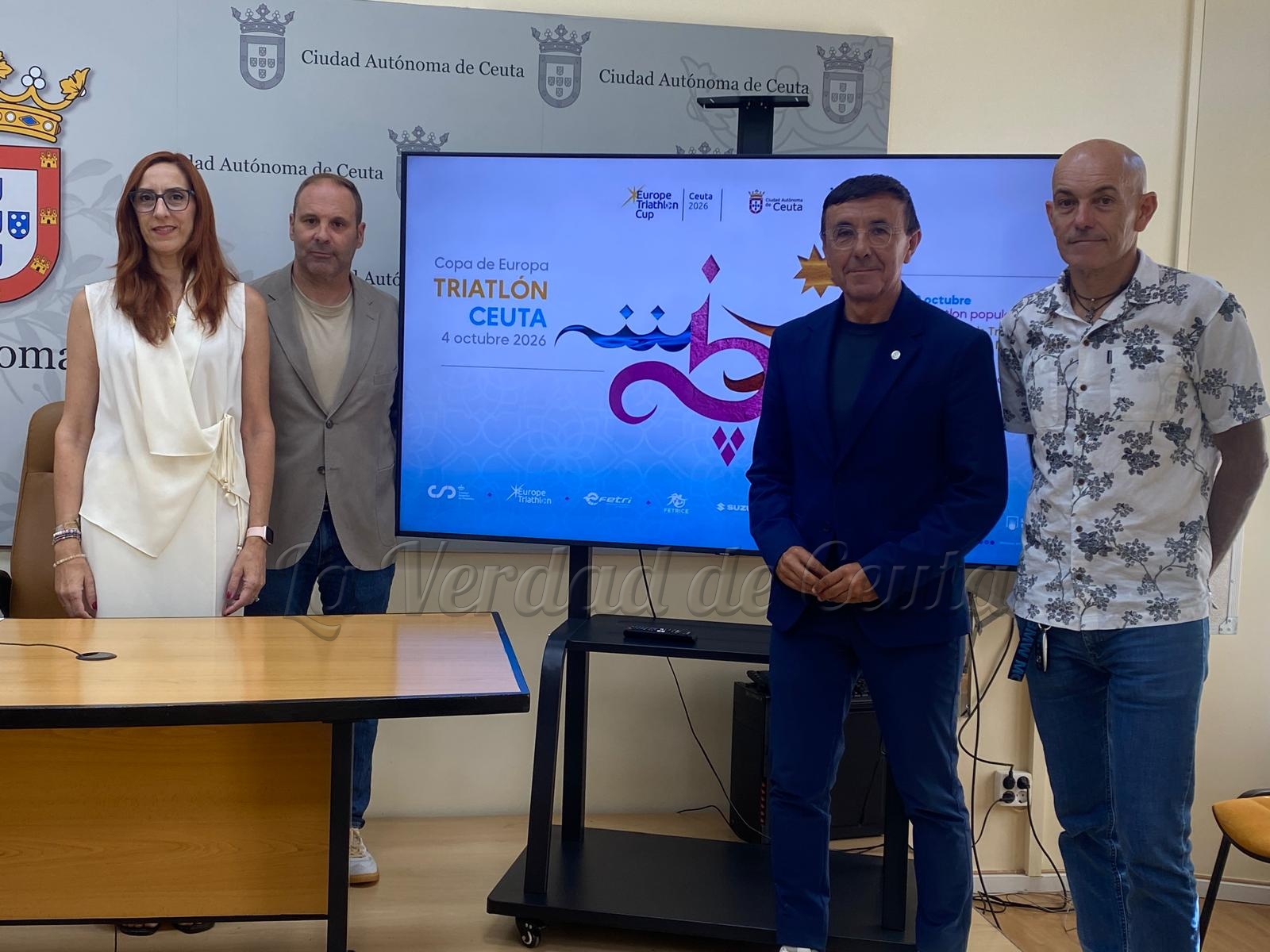 José Hidalgo: nunca hubo ninguna duda de que Ceuta albergara la Copa de Europa de Triatlón