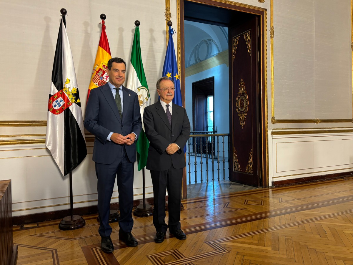 Moreno anuncia nuevas medidas de apoyo a Ceuta tras recibir a Vivas en San Telmo