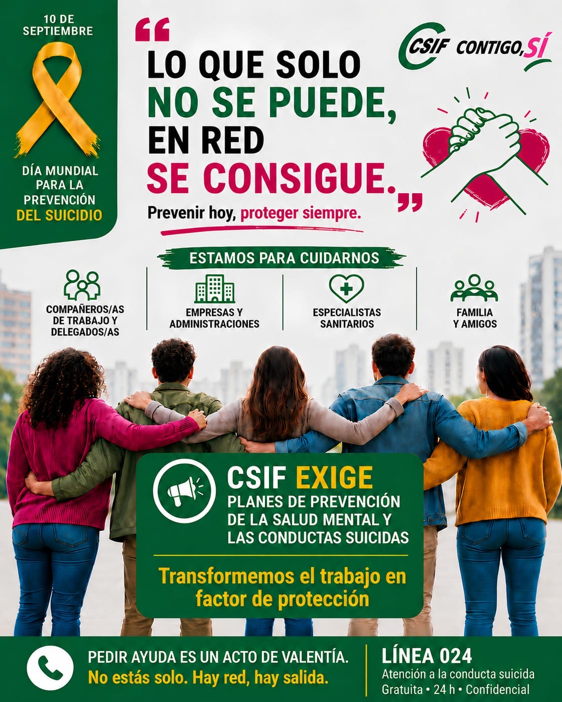 CSIF Suicidio
