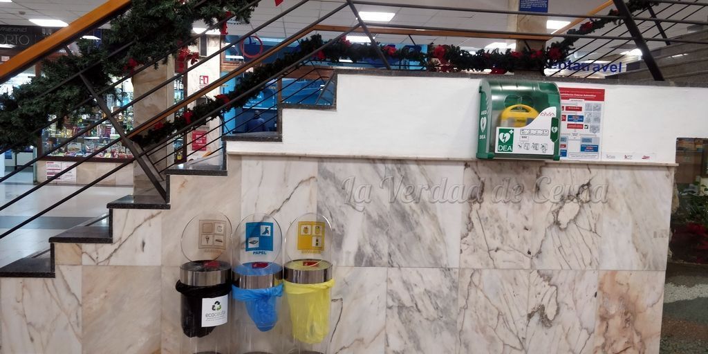 Desfibrilador en la Estación Maritima 