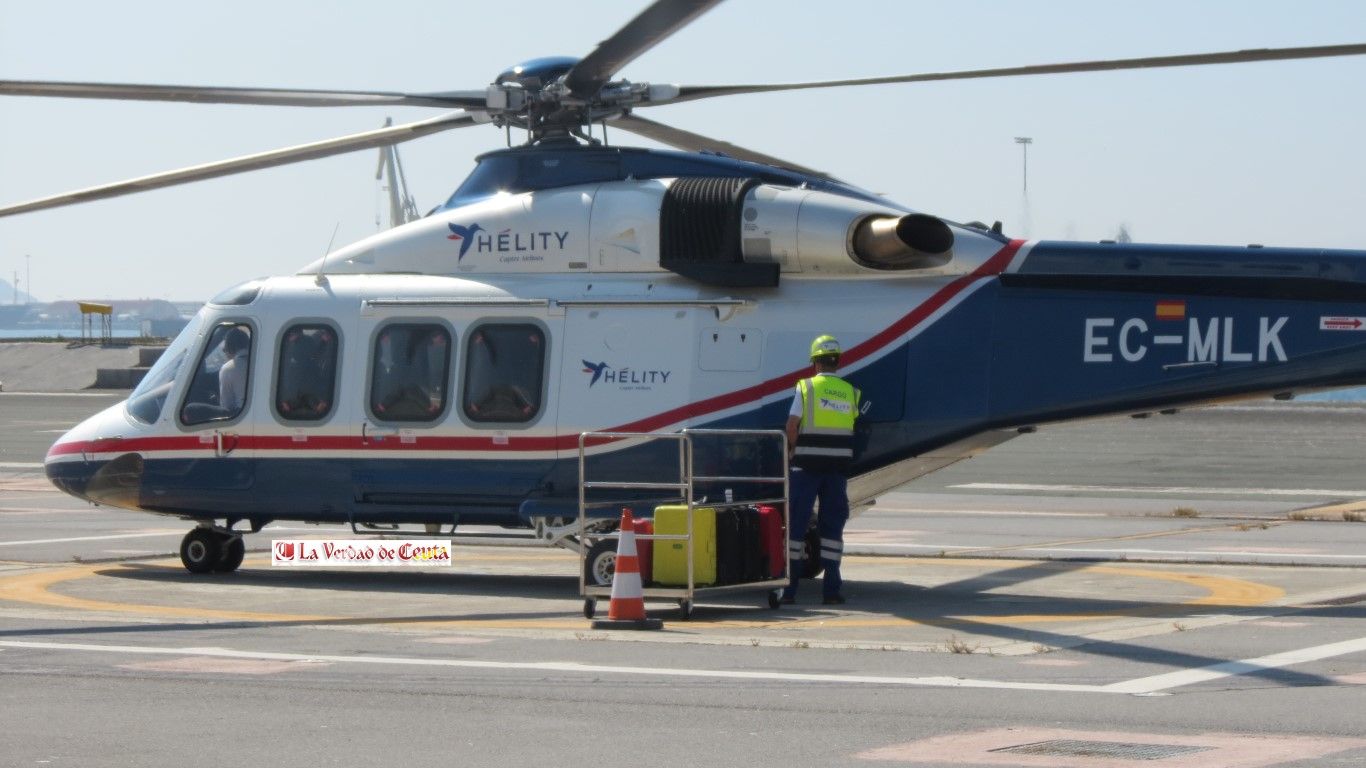 El helicóptero no estará disponible en pleno puente del Pilar