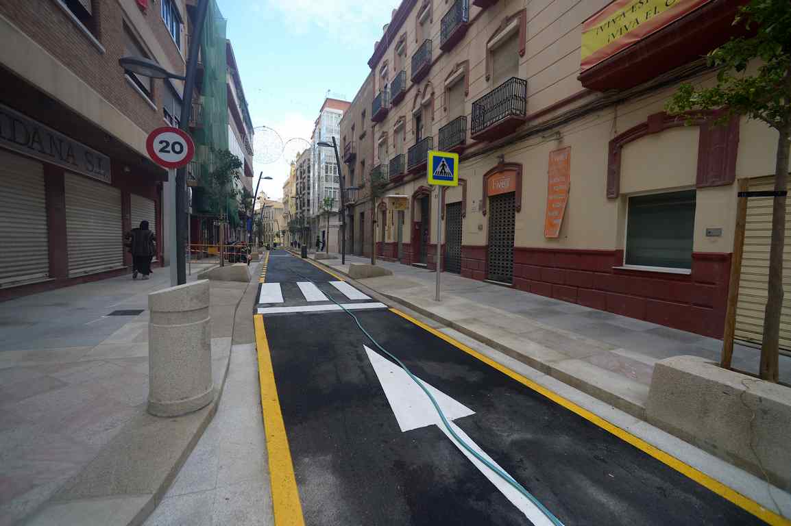 Mañana se abre al tráfico la calle Jáudenes