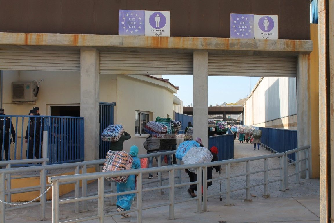 El paso del Tarajal II abre sus puertas. Fotos LVC
