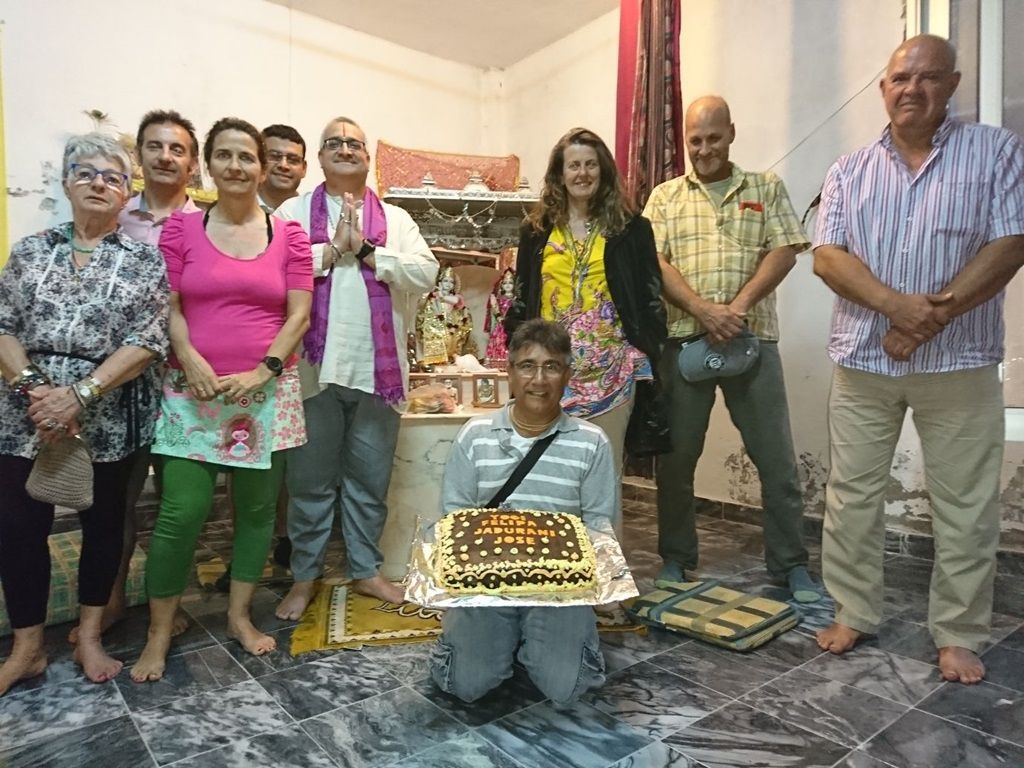 Visita oficial del presidente de la Federación Hindú de España a Tenerife